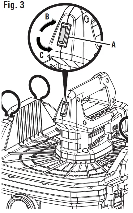 RYOBI P770 Wet or Dry Shop Vacuum Cleaner - ACCESSORIES 3