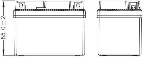 LEOCH LFPS-X7L Starter Batteries for Motorcycles A1