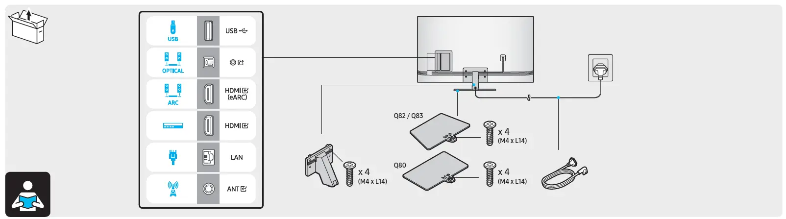 SAMSUNG QE55Q80BATXXH Smart LED Display-fig-1