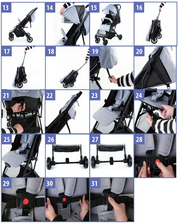 Kikka boo FITTO BABY Pushchair - fig 3