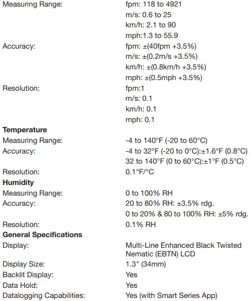 REED-Instruments-R1600-Smart-Series-Vane-Anemometer-Bluetooth-fig-8