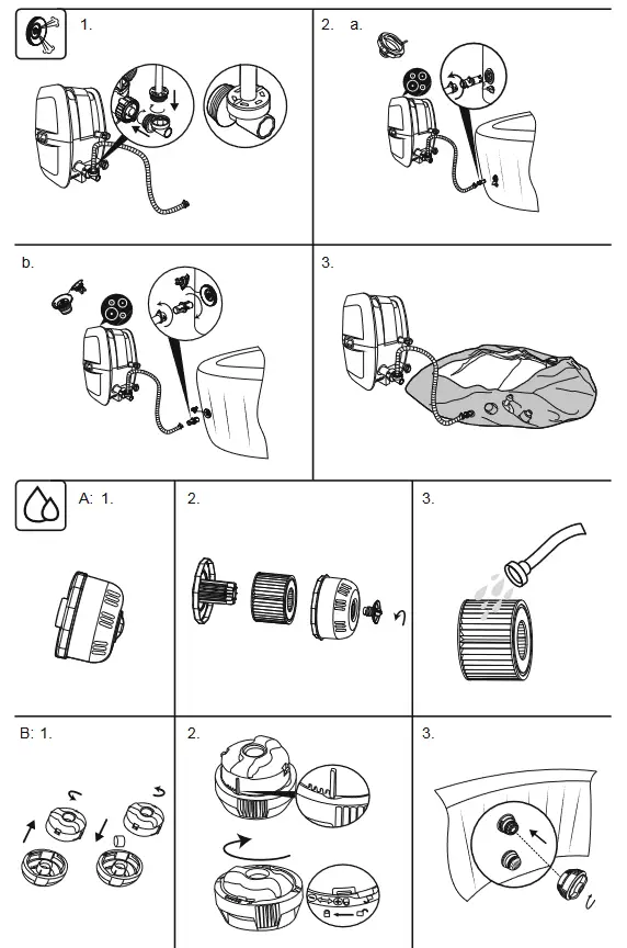Coleman S100204 Portable Hot Tub with Heated Water System - Fig 4