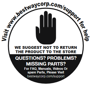 Coleman S100204 Portable Hot Tub with Heated Water System - symbol 1