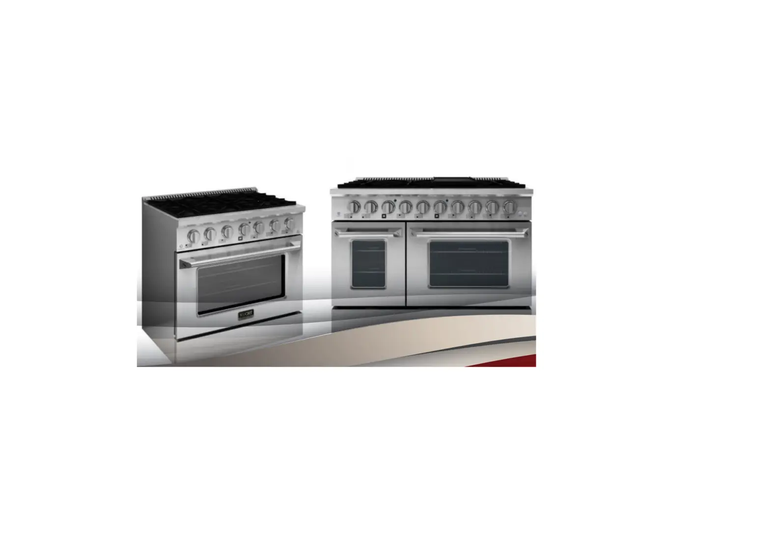 Kucht Kdf302 Dual Fuel Range User Manual