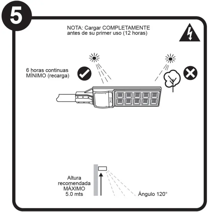 tecnolite 100SOLLED131VCD65N Outdoor Use Light - fig 6