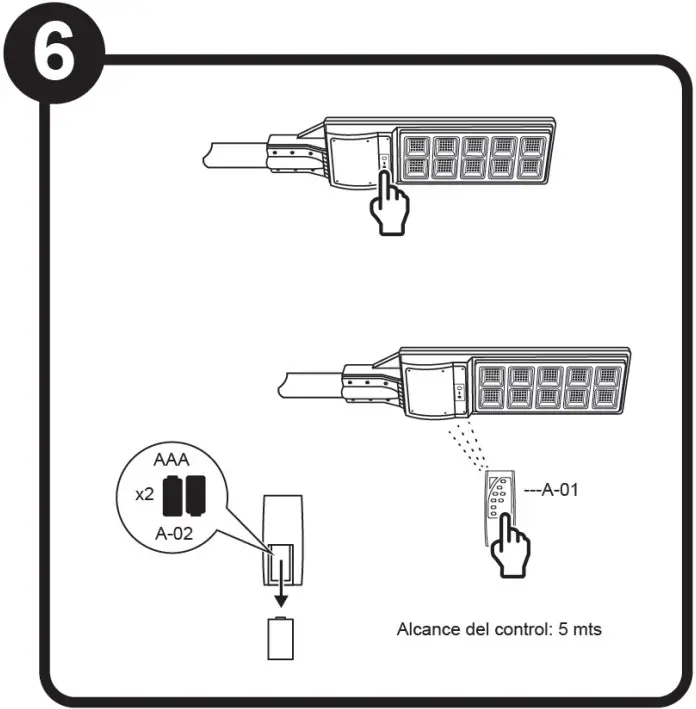 tecnolite 100SOLLED131VCD65N Outdoor Use Light - fig 7