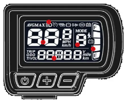 SCIWIL EN06 LCD LCD Display - Display Area
