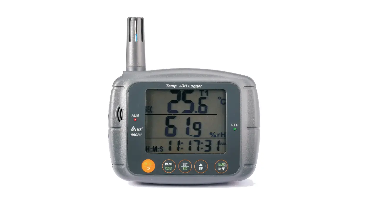 Az Instrument 88081 Wall-mount Humidity-temperature Monitor And Datalogger User Manual