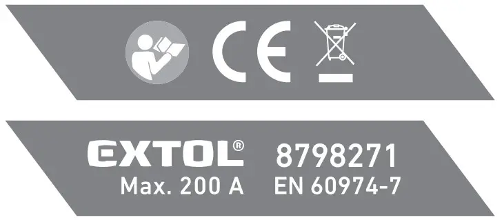 EXTOL 8798271 TIG Torch - icon 4