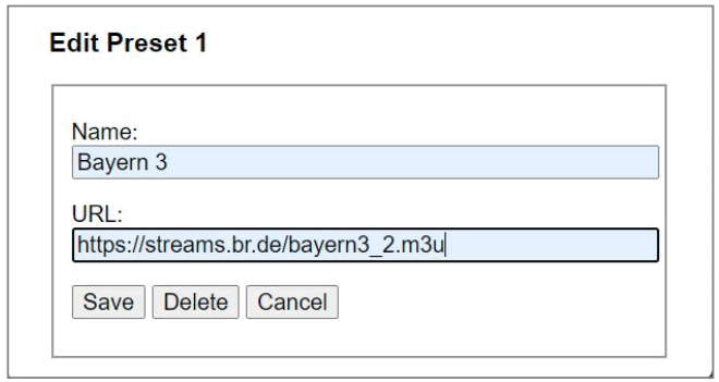 hama DIR3030BT Digital Radio - own stations 2