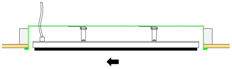 HEATSTRIP THH3200AR Flush Mount Enclosure - STEP 5