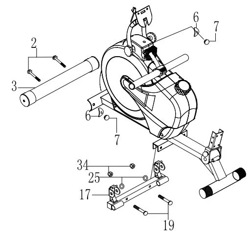 MARCY RM413 Motion Rower - INSTRUCTION