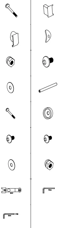 MARCY RM413 Motion Rower - PARTS LIST
