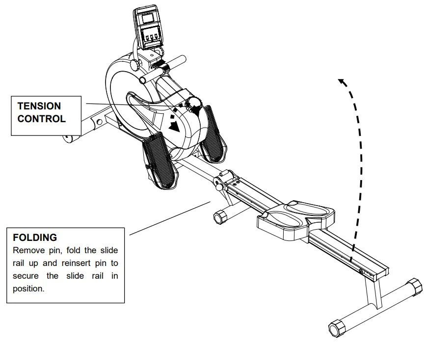 MARCY RM413 Motion Rower - USER GUIDE