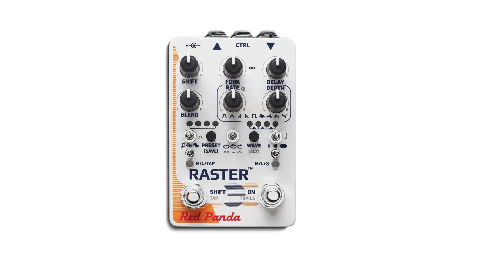 Red Panda Raster 2 Stereo Delay With Pitch Shifter Owner's Manual