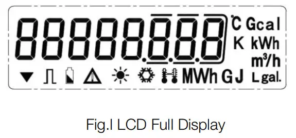 Bove Technology B12 VI S Ultrasonic Heat Meter - Full Display