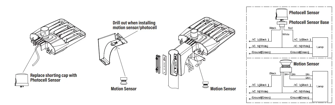 SUNCO LIGHTING WP-80W-5K-1PK LED Stealth Fixtures - parts 5