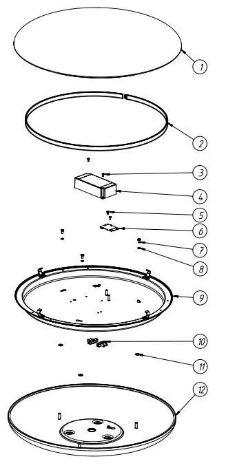 PHILIPS 929003055601 Hue Cher Ceiling Light - Figer 1