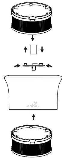 How to mount a filter