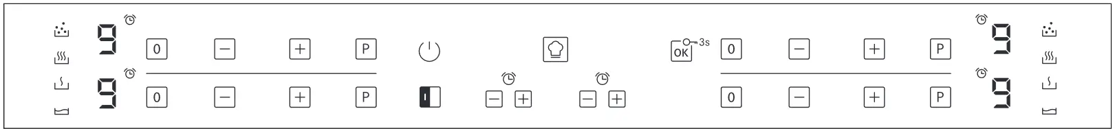 FRANKE FSM 804 I B BK Smart Induction Hob - FUNCTIONS
