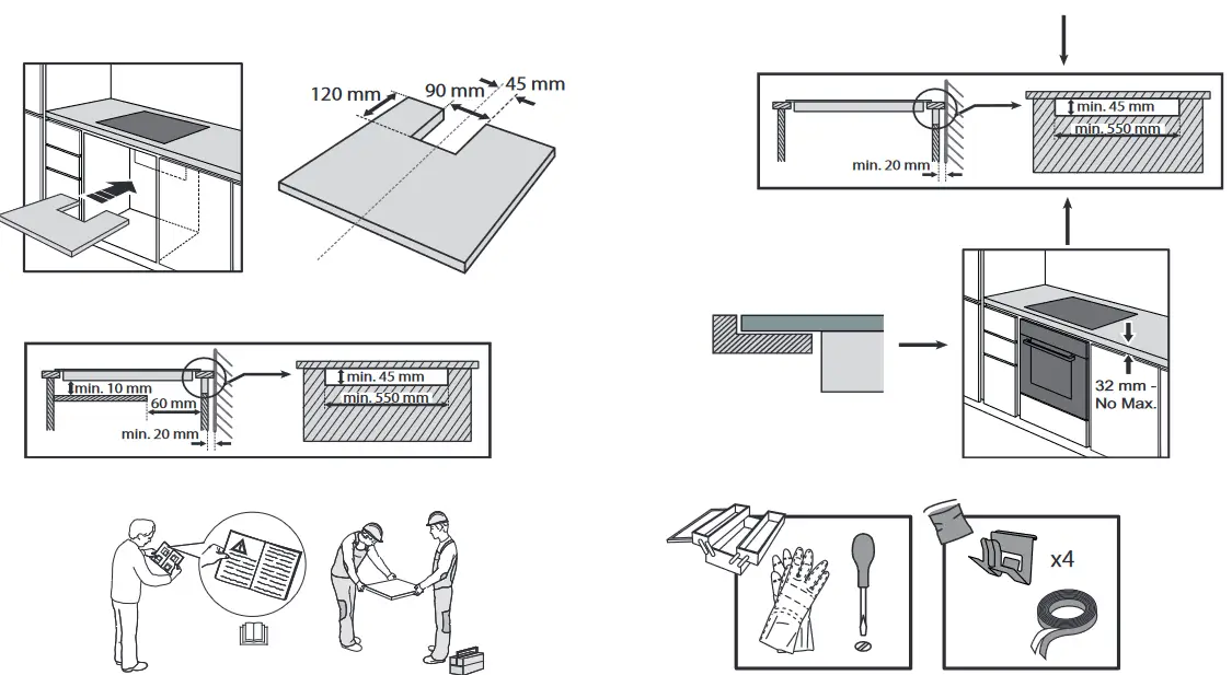 FRANKE FSM 804 I B BK Smart Induction Hob - INSTALLATION 1