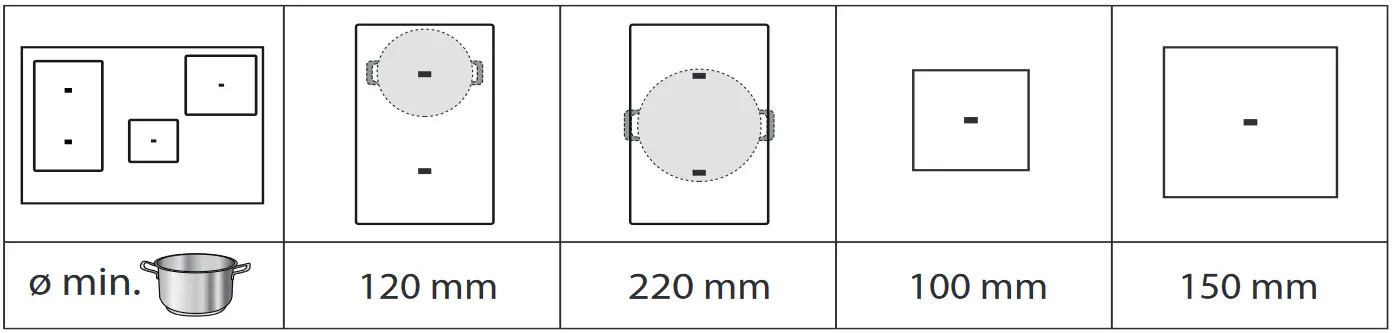 FRANKE FSM 804 I B BK Smart Induction Hob - POTS AND PANS 3