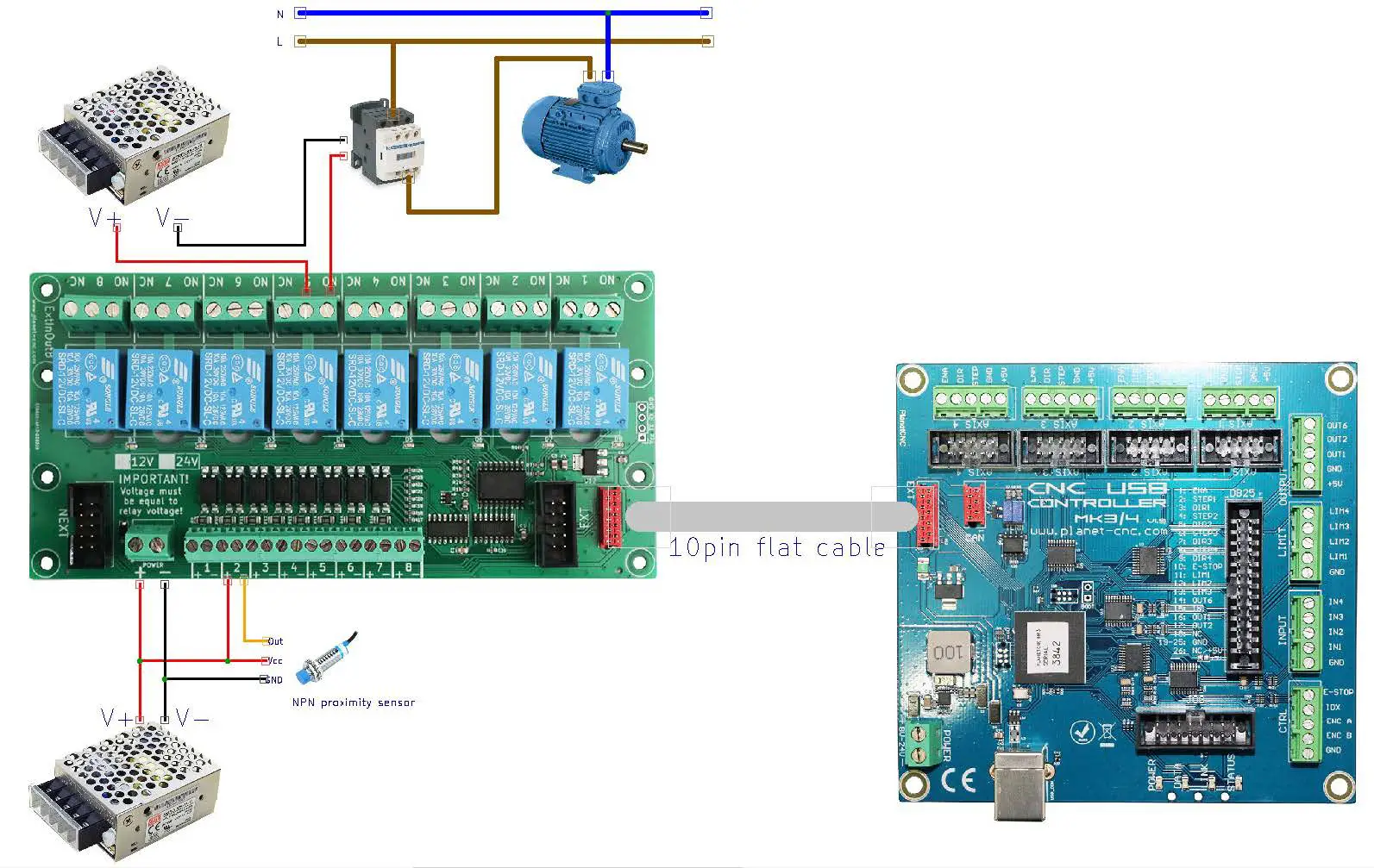 Planet-CNC Mk3-ExtInOut-Expansion-Board-06