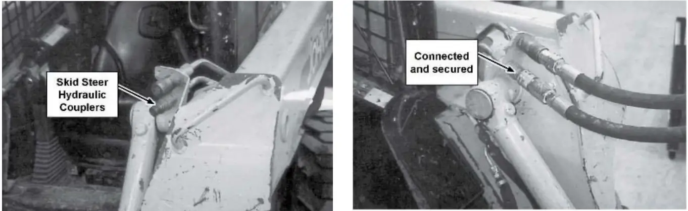 JONOVA TOROLOGGP 36 Inch Toro Mini Skid Steer Logging Grapple - MACHINE COMPONENTS 2