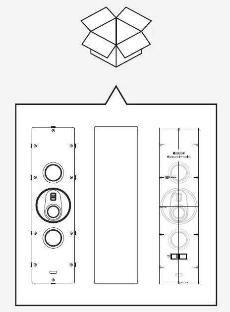 MONITOR AUDIO Platinum In-Wall 3G Speakers 1