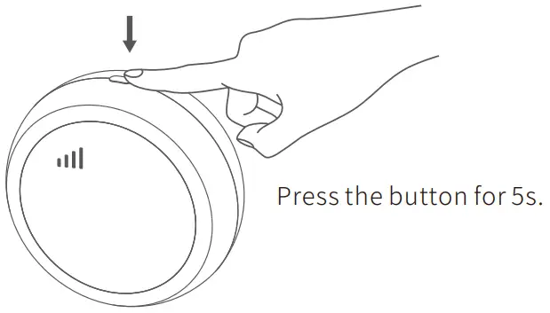 IMOU IOT ZTM1 EU Wireless Temperature and Humidity Detector - Reset Button