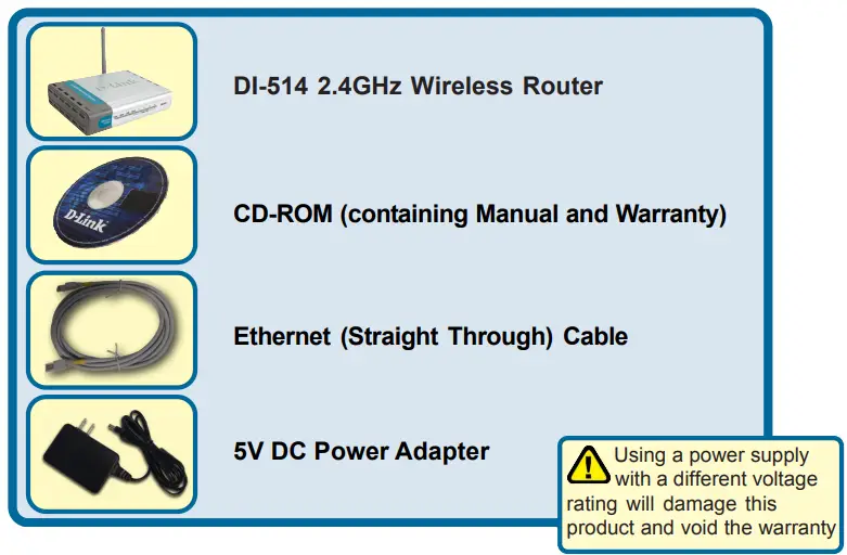D-Link-DI-514-2.4GHz-Wireless-Router-fig-1