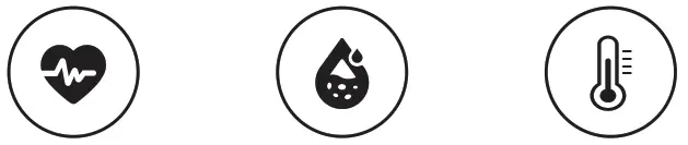 JCWear 2208A Smart Health Bracelet - Icon