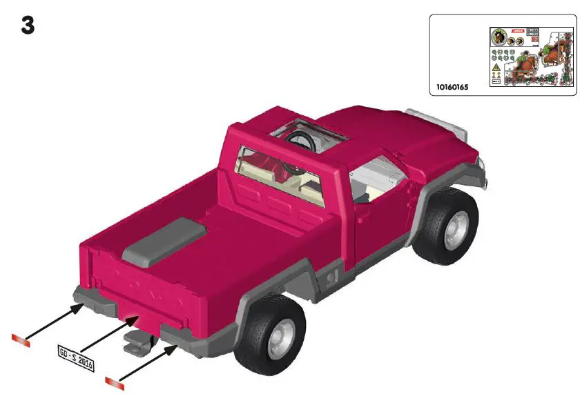 schleich -42346-Pick-Up-with-Horse-Box-05