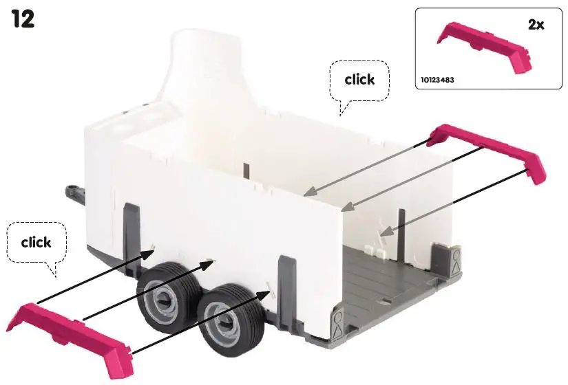 schleich -42346-Pick-Up-with-Horse-Box-14