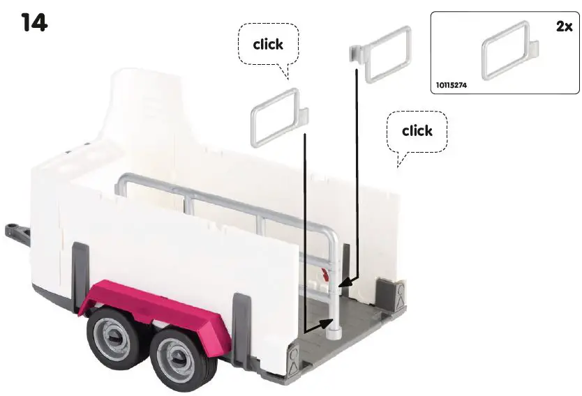 schleich -42346-Pick-Up-with-Horse-Box-16