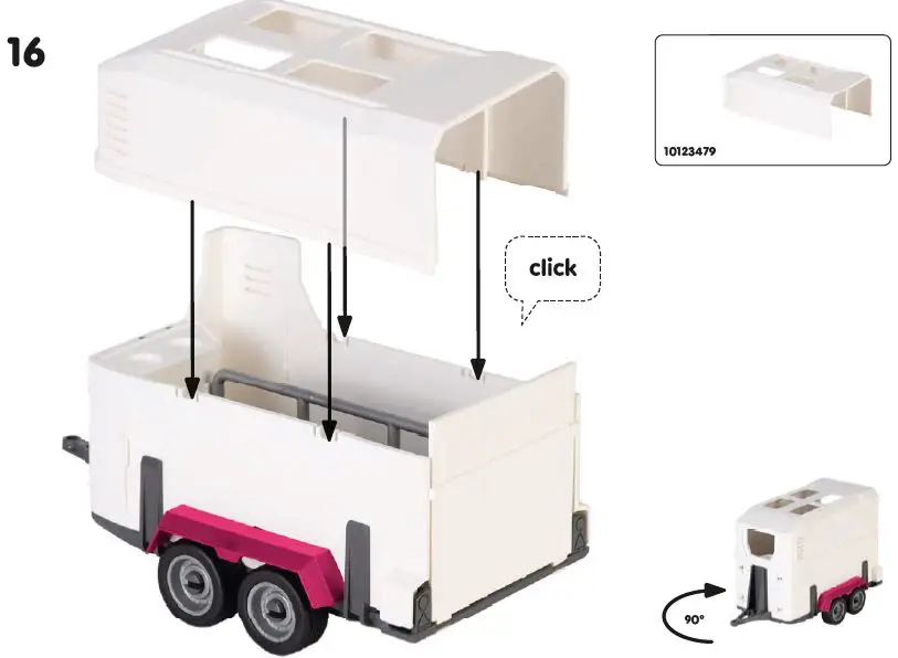 schleich -42346-Pick-Up-with-Horse-Box-18