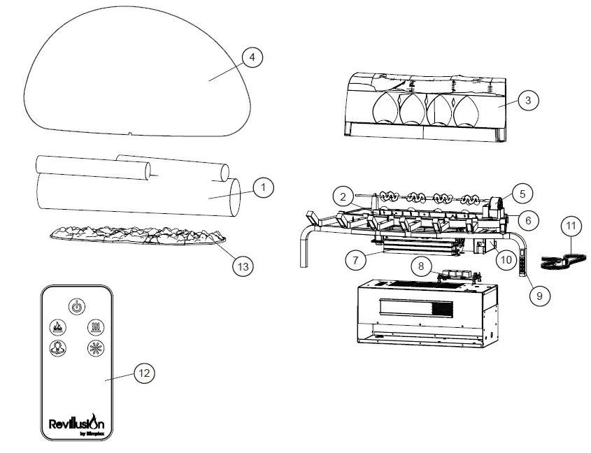 Dimplex-RLG25FC-Series-Revillusion-Fresh-Cut-Log-Set-10