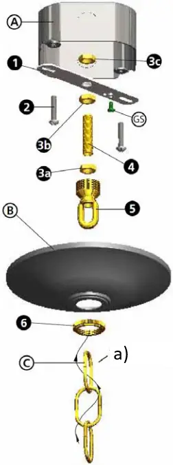 HINKLEY 2530 Danbury 23 Inch Tall 3 Light Outdoor Hanging Lantern a3