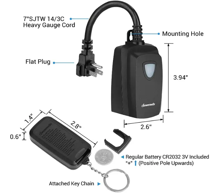 DEWENWILS-HRS101F2-Outdoor-Wireless-Remote-Control-Outlet-fig-1