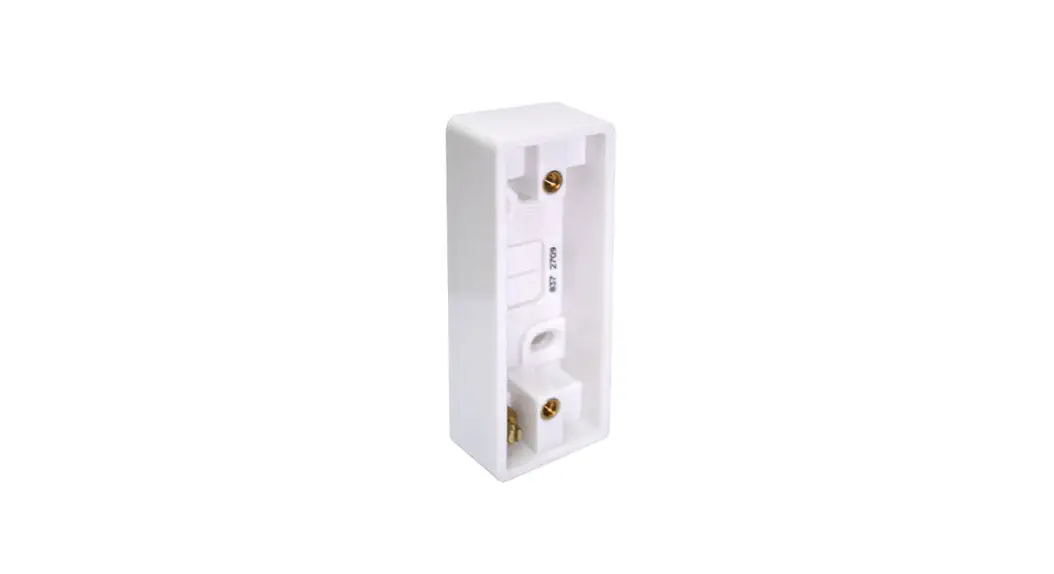 Bg Electrical 837-01 Surface Boxes Owner's Manual Bg Electrical 837-01 Surface Boxes Owner's Manual