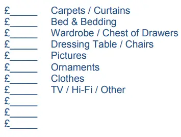 INSURANCE CORPORATION Household Insurance - Household