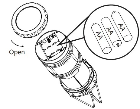 NINGBO STAR SL273 Camping Lamp Speaker - fig 8