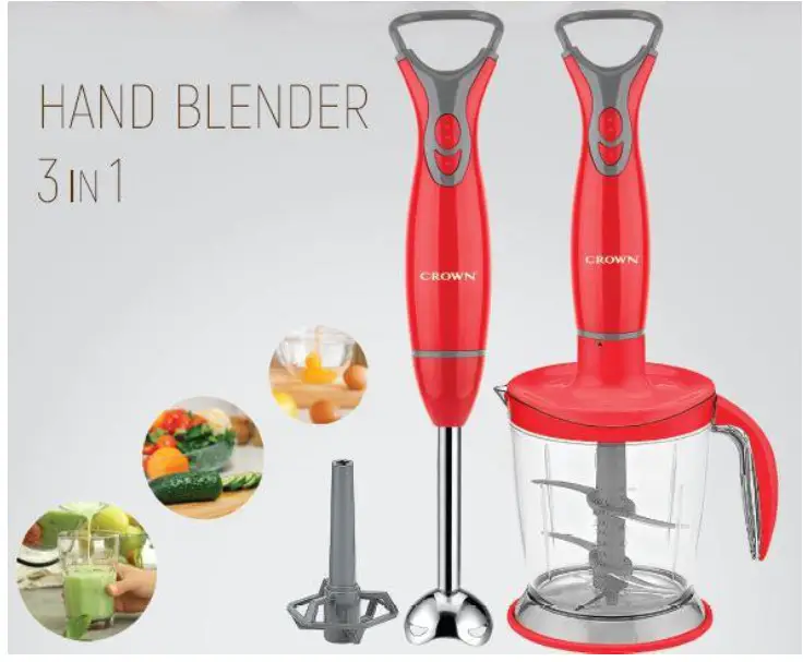 FINLUX GR2530 3 In 1 Hand Blender