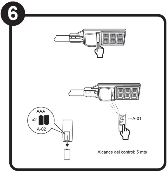 tecnolite 60SOLLED131VCD65N Outdoor LED Solar Wall Light - Figure 4