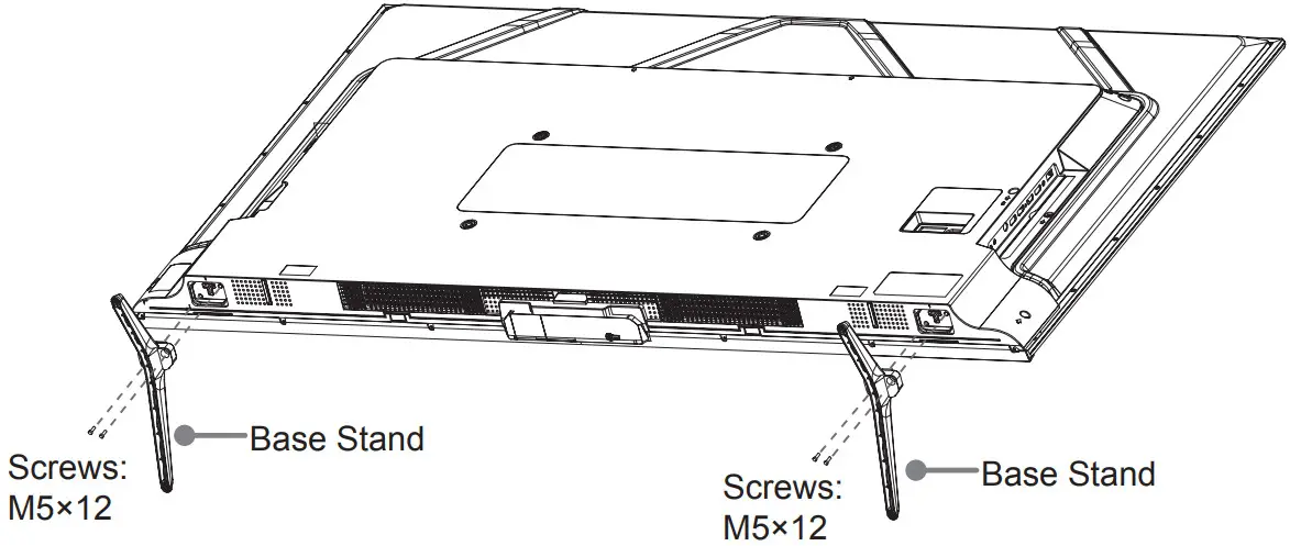 Hisense 65U6K U6 Series 4K Mini LED ULED Google TV - TV stand