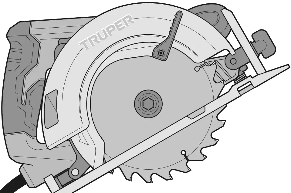 TRUPER SICI-7-1-4N4 Circular Saw