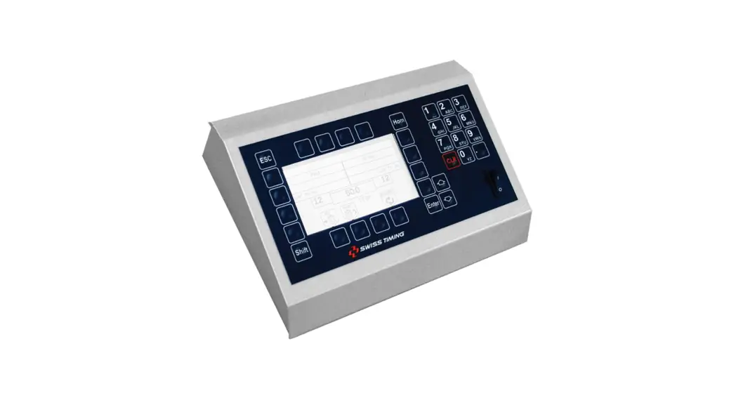 Swiss Timing 3412.514.02 Vega Console User Manual Swiss Timing 3412.514.02 Vega Console User Manual