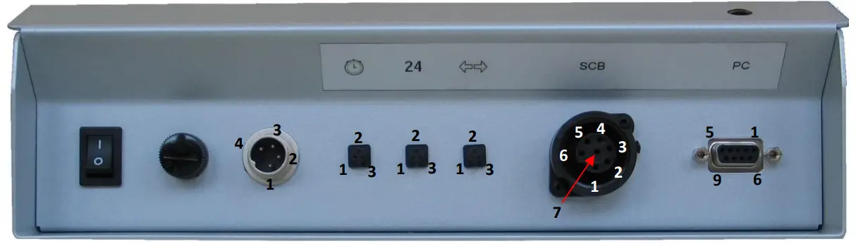 SWISS TIMING 3412.514.02 VEGA CONSOLE - Connector