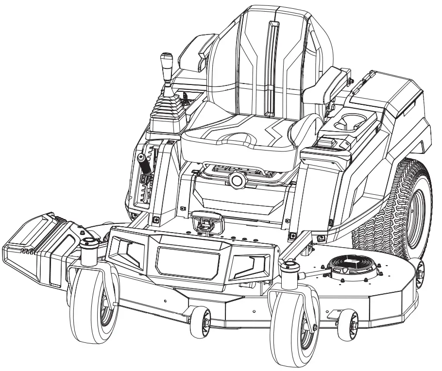 RYOBI RYRM8003, RYRM8003CAN Electric Zero Turn Mower