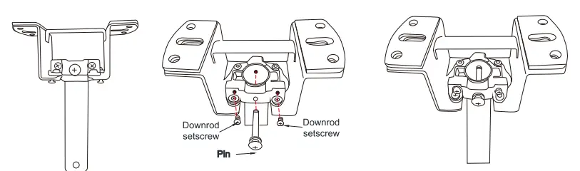 FUFU GAGA KF02022701 66 Inch Integrated LED Indoor Black Ceiling Fan - Bracket